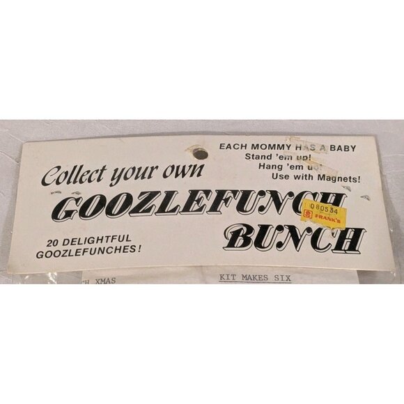 Merri Mac Christmas Kit Pom Poms Goozlefunch Animals Bunch Craft DIY Vtg #84-58 - Picture 6 of 11